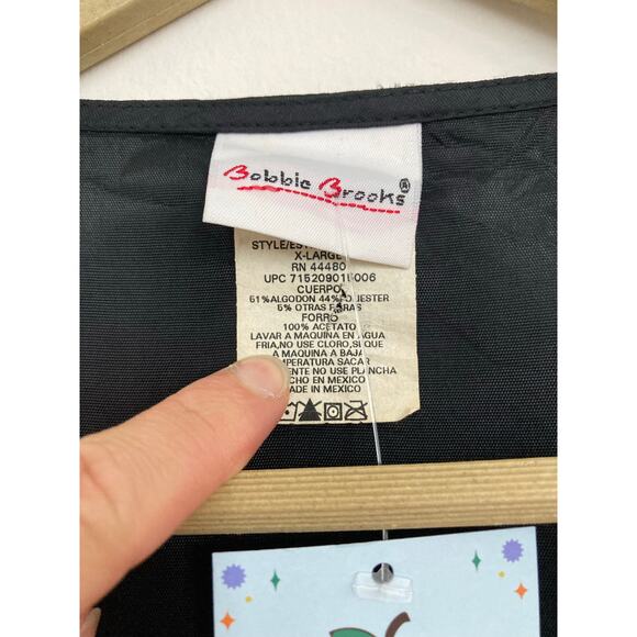 Vintage 90s Bobbie Brooks Fruit Tapestry Vest - Picture 6 of 6